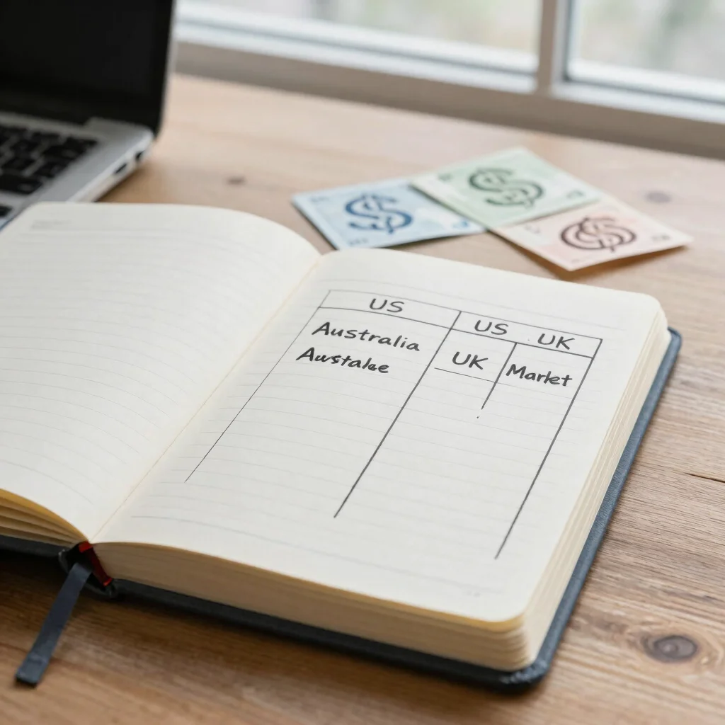 One Affiliate Page, Three Different Markets